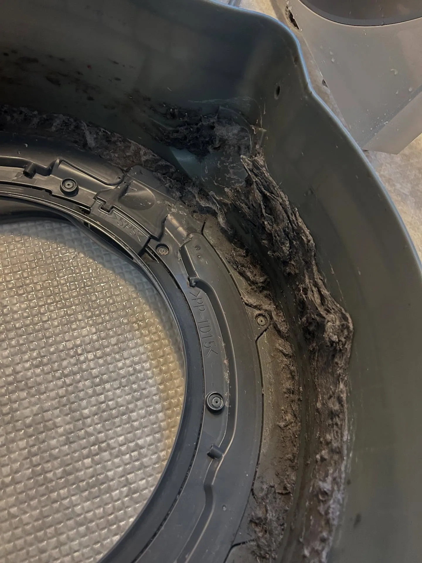 ドラム式洗濯機分解クリーニング